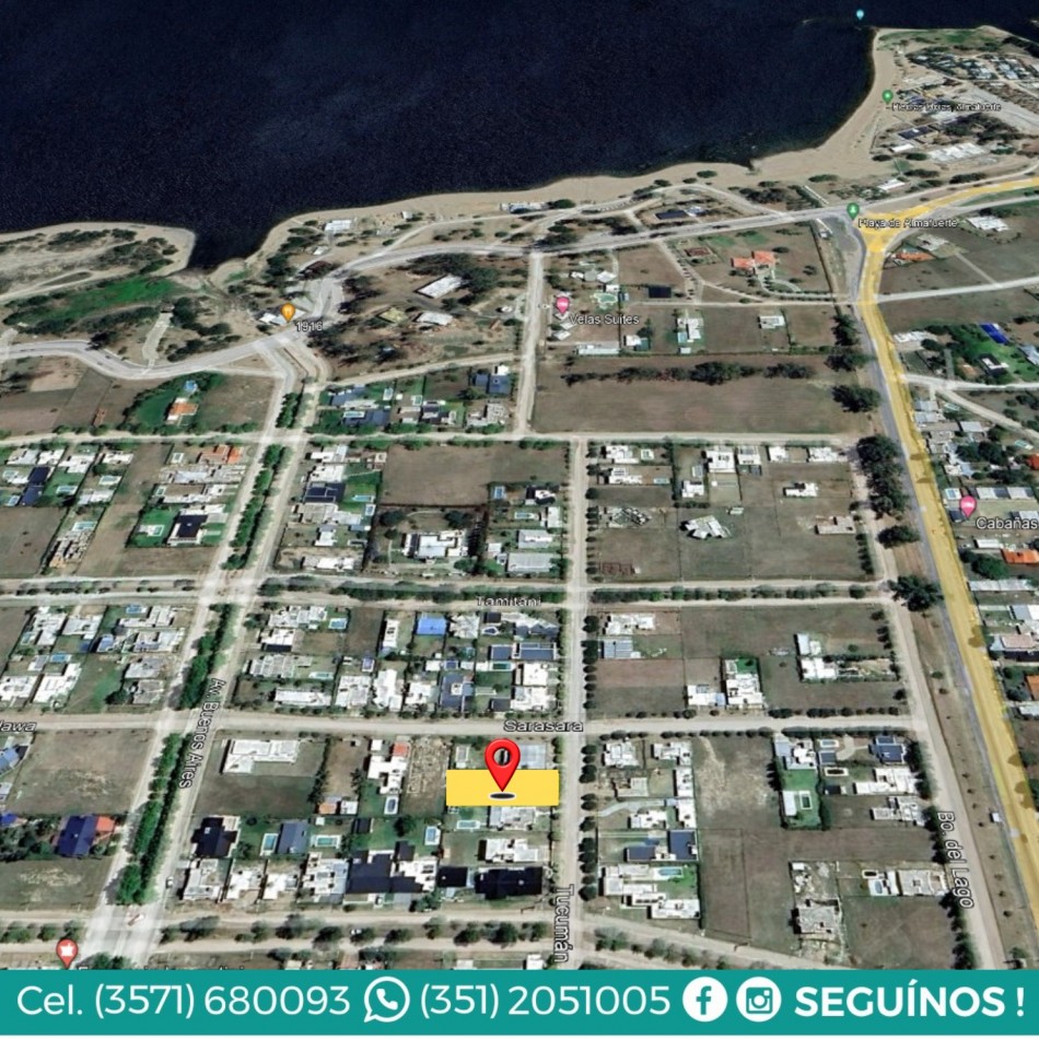 TIERRAS DEL FUNDADOR CERCA DEL LAGO Y PARADORES